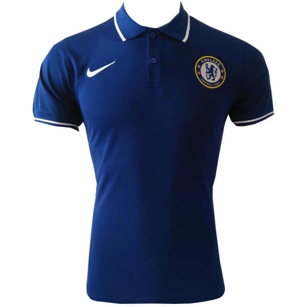 Polo Chelsea 2019-20 Blau